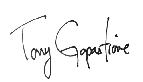 Tony Gapastione Signature