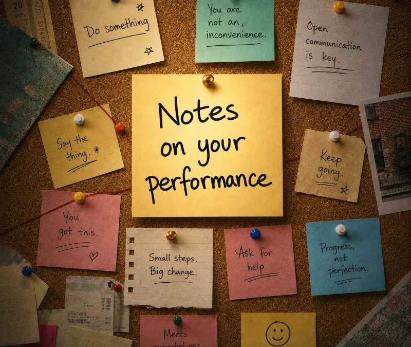 Notes on your Performance